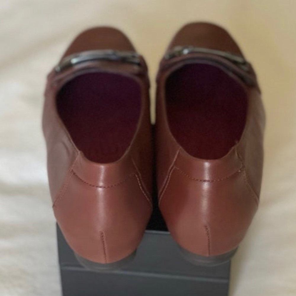 Munro Leather Blair Bit Loafers in Russell Brown Size: 8.5 - Picture 8 of 11
